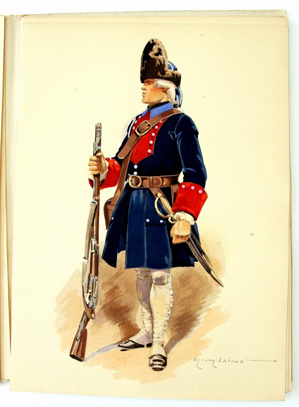 Le Lys L'ancre et la Croix - Pierre Mac Orlan - Edmond Lajoux - Uniforme - Soldat - Armée Française - Editions militaires illustrées