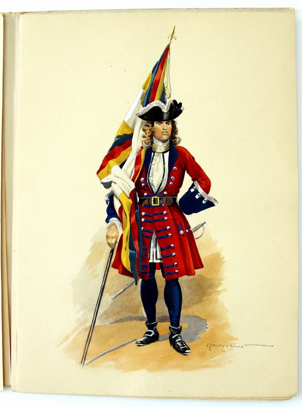 Le Lys L'ancre et la Croix - Pierre Mac Orlan - Edmond Lajoux - Uniforme - Soldat - Armée Française - Editions militaires illustrées