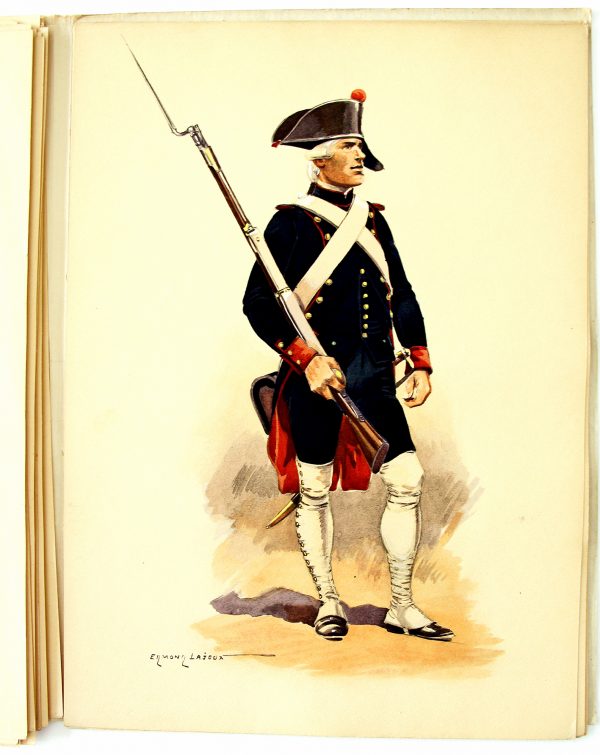 Le Lys L'ancre et la Croix - Pierre Mac Orlan - Edmond Lajoux - Uniforme - Soldat - Armée Française - Editions militaires illustrées