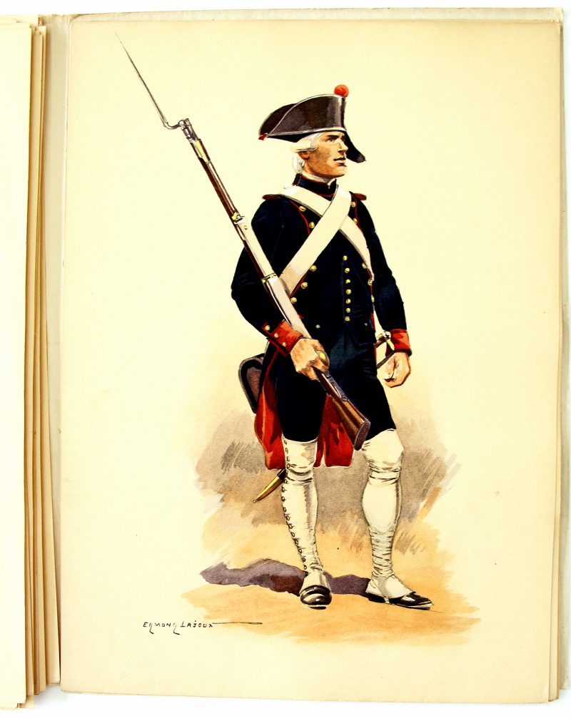 Le Lys L'ancre et la Croix - Pierre Mac Orlan - Edmond Lajoux - Uniforme - Soldat - Armée Française - Editions militaires illustrées