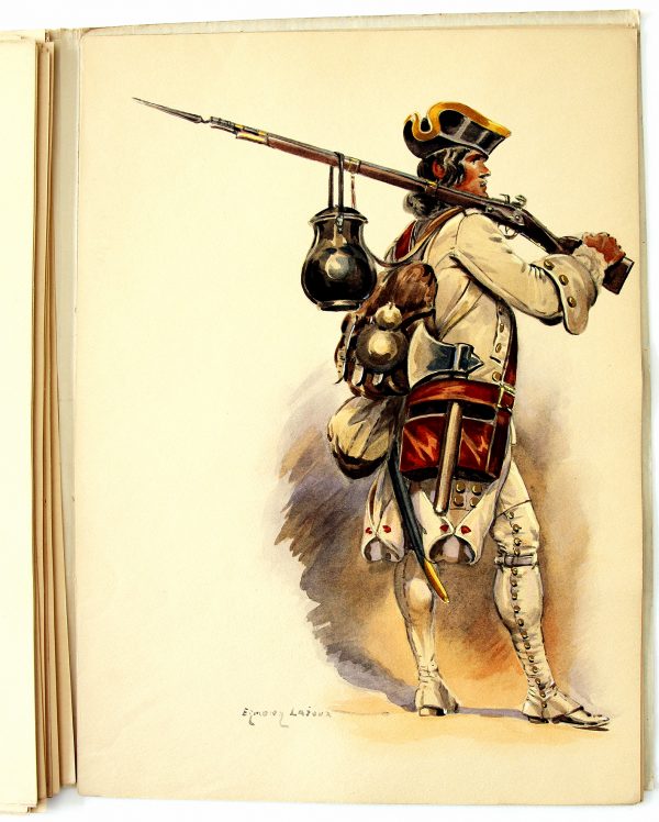 Le Lys L'ancre et la Croix - Pierre Mac Orlan - Edmond Lajoux - Uniforme - Soldat - Armée Française - Editions militaires illustrées