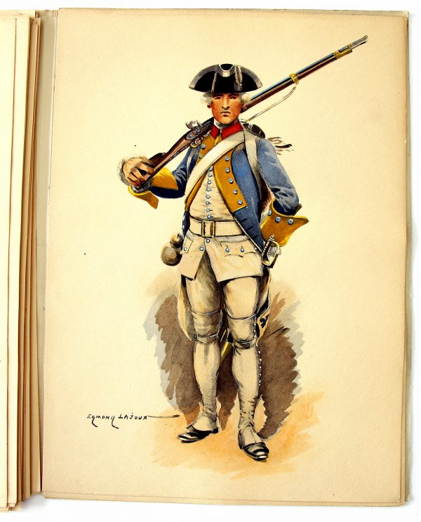 Le Lys L'ancre et la Croix - Pierre Mac Orlan - Edmond Lajoux - Uniforme - Soldat - Armée Française - Editions militaires illustrées