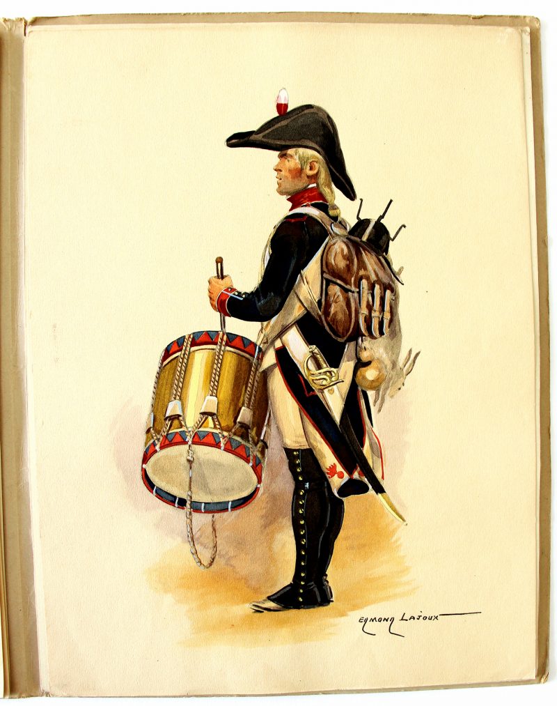 Tambours 1760/1815 - Pierre Mac Orlan - Edmond Lajoux - Uniforme - Soldat - Armée Française - Editions militaires illustrées