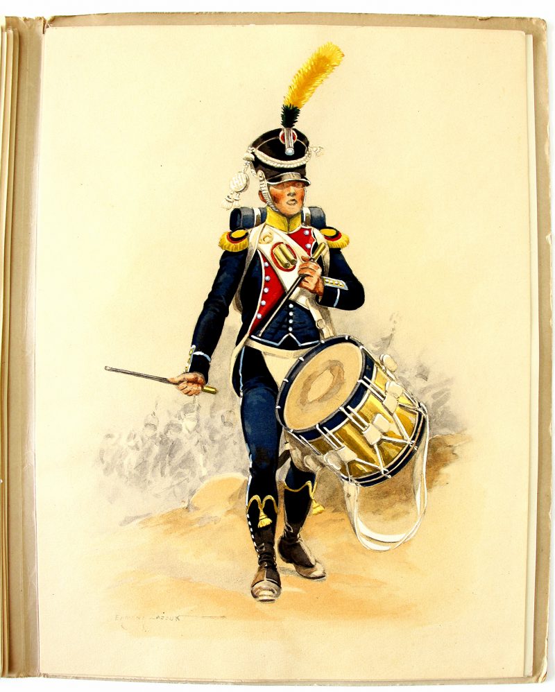 Tambours 1760/1815 - Pierre Mac Orlan - Edmond Lajoux - Uniforme - Soldat - Armée Française - Editions militaires illustrées