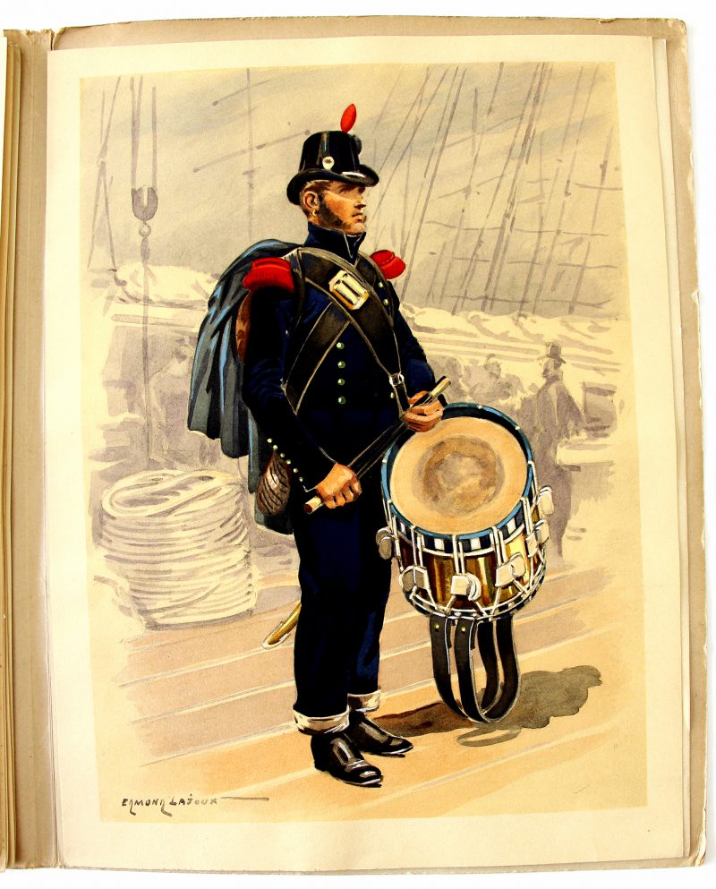 Tambours 1760/1815 - Pierre Mac Orlan - Edmond Lajoux - Uniforme - Soldat - Armée Française - Editions militaires illustrées