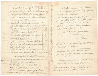 Lettre de soldat - 16 léger - En Crimée Décembre 1855 - Napoléon III - Guerre de Crimée - Second Empire