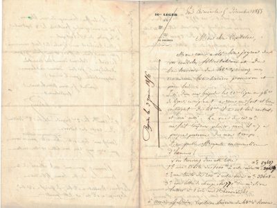 Lettre de soldat - 16 léger - En Crimée Décembre 1855 - Napoléon III - Guerre de Crimée - Second Empire