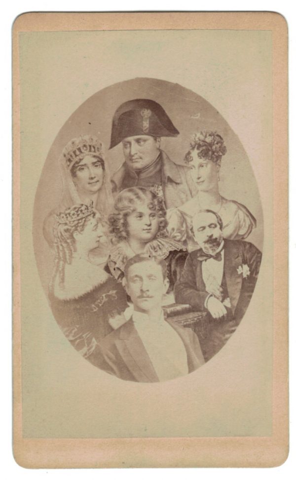 CDV - Famille Impériale - Napoléon III - Napoléon Ier - Second Empire - Eugènie - Louis Napoléon Bonaparte
