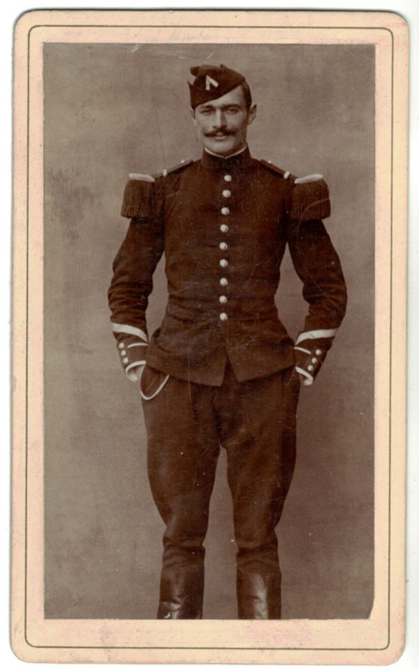 CDV Soldat Français - 12e Régiment Cuirassier - 3ème République