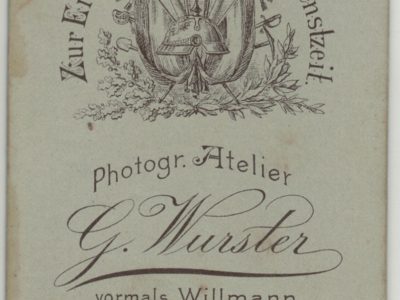CDV Soldat Allemand - Armée Cavalerie - Grande tenue - Uhlan - Sabre - Stuttgart