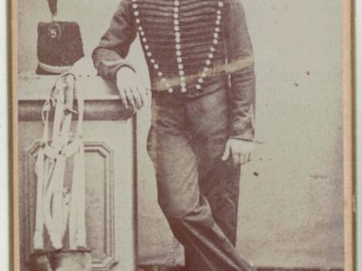 CDV Soldat Français - 5e Régiment Chasseur à Cheval - Second Empire - 1870