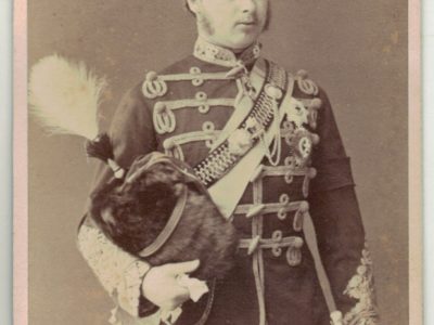 CDV Prince de Galles - Prince of Wales - Hussard - 1870 - Photo Bingham Paris - Édouard VII