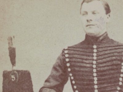 CDV Soldat Français - 5e Régiment Chasseur à Cheval - Second Empire - 1870