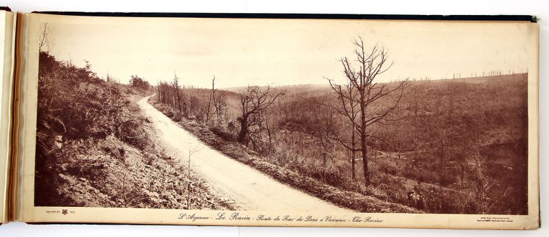 Grand Livre Panoramique de Guerre 14/18 - Vues de Guerre 1914 - 1918 - Photographie - Tirage en Phototypie D'art Limoges