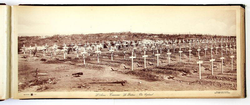 Grand Livre Panoramique de Guerre 14/18 - Vues de Guerre 1914 - 1918 - Photographie - Tirage en Phototypie D'art Limoges