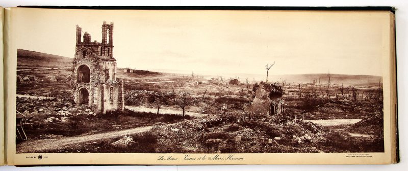 Grand Livre Panoramique de Guerre 14/18 - Vues de Guerre 1914 - 1918 - Photographie - Tirage en Phototypie D'art Limoges