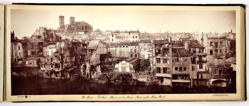 Grand Livre Panoramique de Guerre 14/18 - Vues de Guerre 1914 - 1918 - Photographie - Tirage en Phototypie D'art Limoges