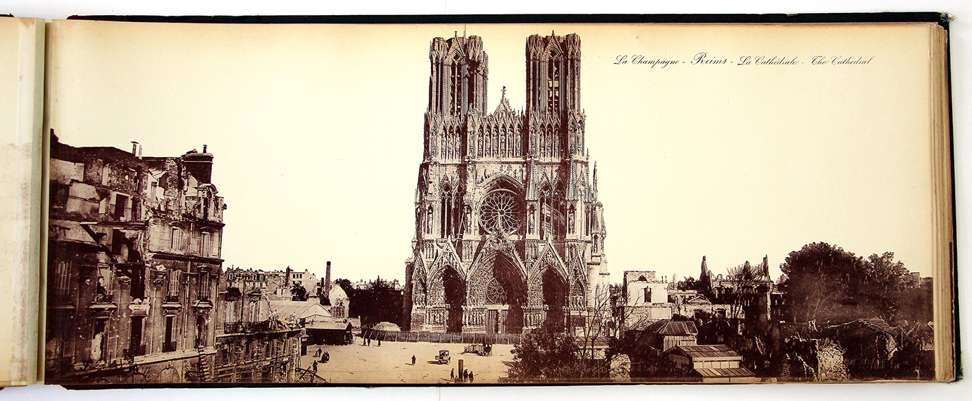 Grand Livre Panoramique de Guerre 14/18 - Vues de Guerre 1914 - 1918 - Photographie - Tirage en Phototypie D'art Limoges