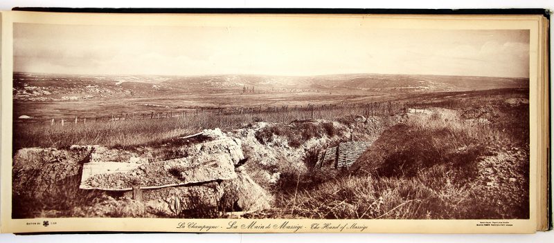 Grand Livre Panoramique de Guerre 14/18 - Vues de Guerre 1914 - 1918 - Photographie - Tirage en Phototypie D'art Limoges