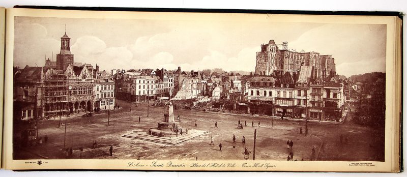 Grand Livre Panoramique de Guerre 14/18 - Vues de Guerre 1914 - 1918 - Photographie - Tirage en Phototypie D'art Limoges