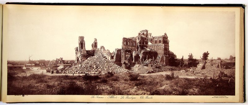 Grand Livre Panoramique de Guerre 14/18 - Vues de Guerre 1914 - 1918 - Photographie - Tirage en Phototypie D'art Limoges