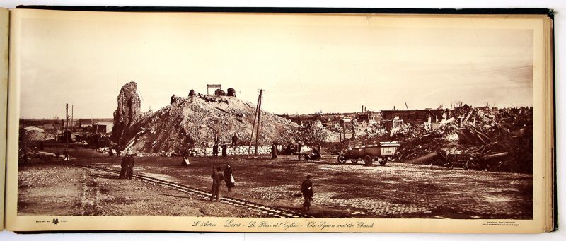 Grand Livre Panoramique de Guerre 14/18 - Vues de Guerre 1914 - 1918 - Photographie - Tirage en Phototypie D'art Limoges