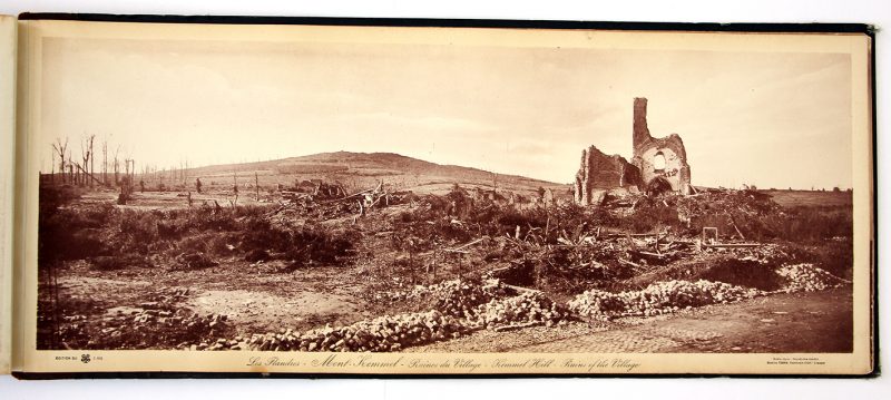 Grand Livre Panoramique de Guerre 14/18 - Vues de Guerre 1914 - 1918 - Photographie - Tirage en Phototypie D'art Limoges