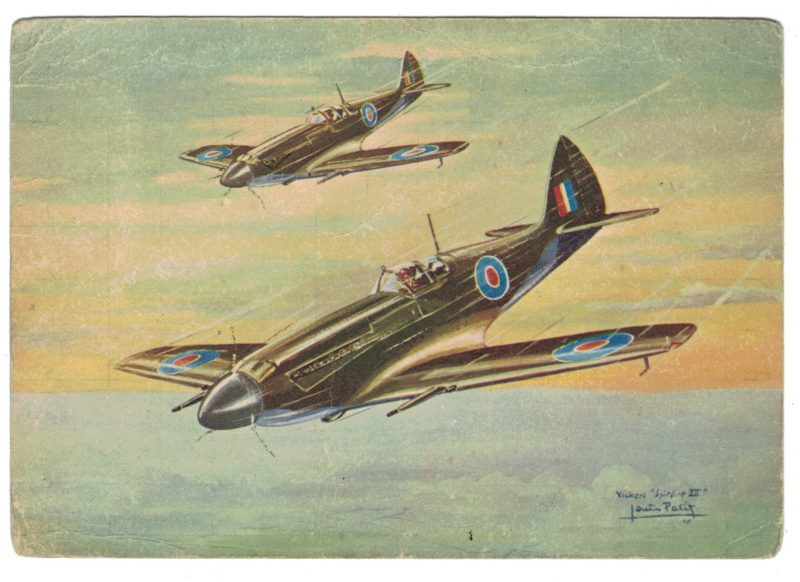 Série 18 Cartes Postale - Aviation - Guerre 39/45 - Illustration Louis Petit - Atelier D'art L.E.P. Paris 9e