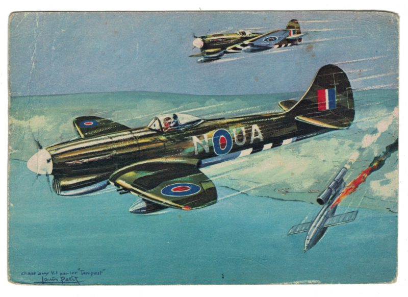 Série 18 Cartes Postale - Aviation - Guerre 39/45 - Illustration Louis Petit - Atelier D'art L.E.P. Paris 9e