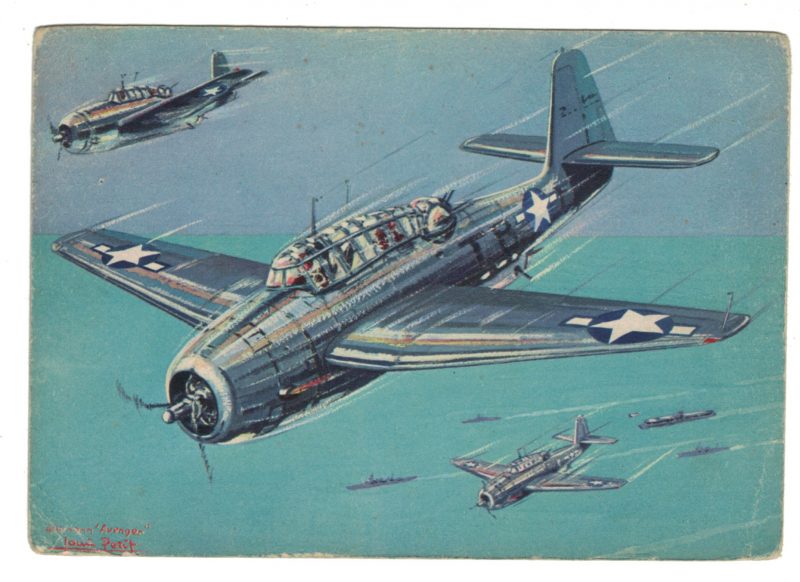 Série 18 Cartes Postale - Aviation - Guerre 39/45 - Illustration Louis Petit - Atelier D'art L.E.P. Paris 9e