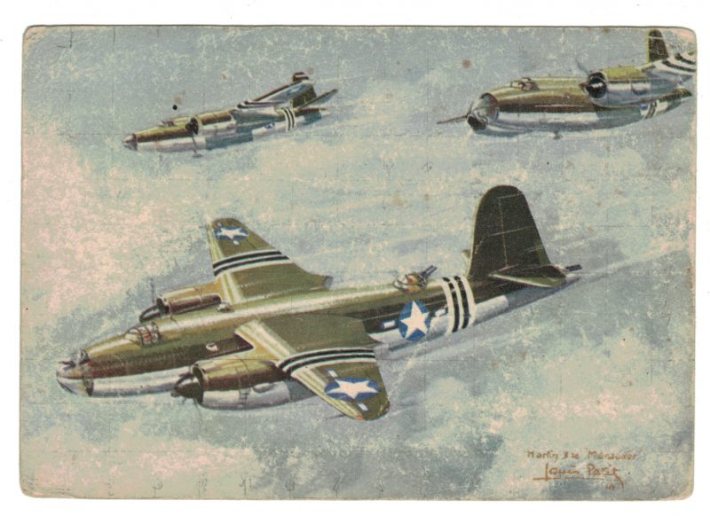 Série 18 Cartes Postale - Aviation - Guerre 39/45 - Illustration Louis Petit - Atelier D'art L.E.P. Paris 9e