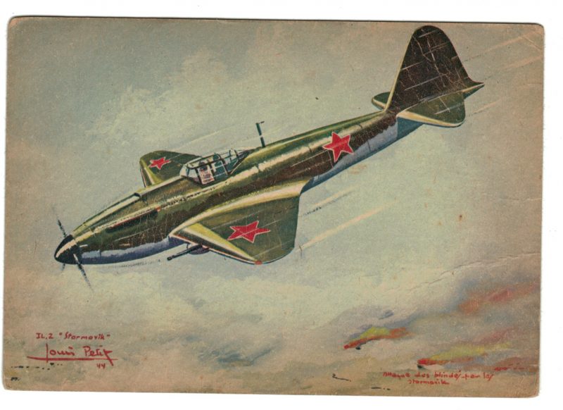 Série 18 Cartes Postale - Aviation - Guerre 39/45 - Illustration Louis Petit - Atelier D'art L.E.P. Paris 9e