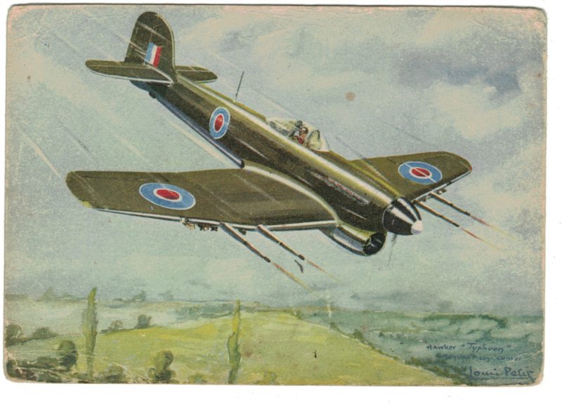 Série 18 Cartes Postale - Aviation - Guerre 39/45 - Illustration Louis Petit - Atelier D'art L.E.P. Paris 9e