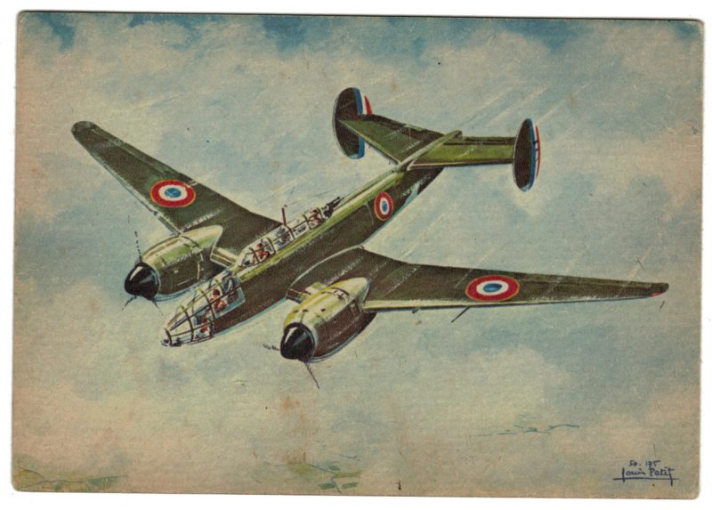 Série 18 Cartes Postale - Aviation - Guerre 39/45 - Illustration Louis Petit - Atelier D'art L.E.P. Paris 9e