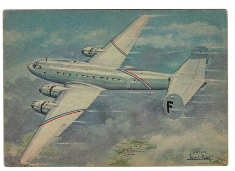 Série 18 Cartes Postale - Aviation - Guerre 39/45 - Illustration Louis Petit - Atelier D'art L.E.P. Paris 9e