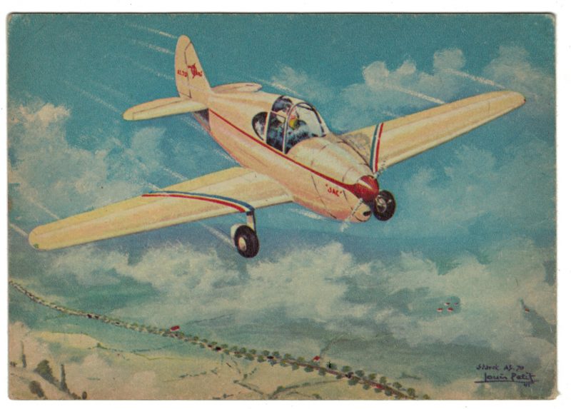 Série 18 Cartes Postale - Aviation - Guerre 39/45 - Illustration Louis Petit - Atelier D'art L.E.P. Paris 9e