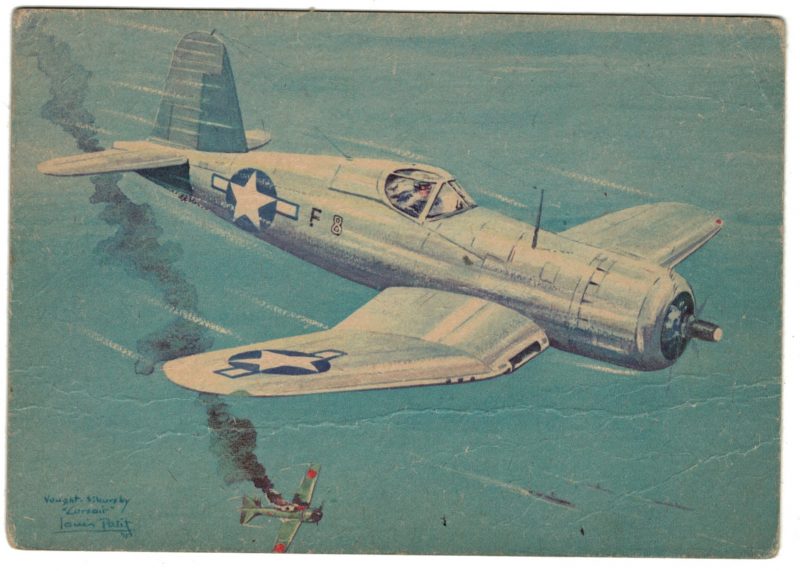 Série 18 Cartes Postale - Aviation - Guerre 39/45 - Illustration Louis Petit - Atelier D'art L.E.P. Paris 9e