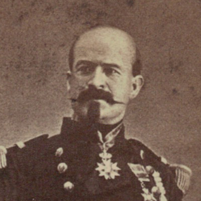 CDV - Cabinet Card - Second Empire - Louis Jules Trochu - Général de division et homme d'État français sous le Second Empire - Napoléon III - 1870