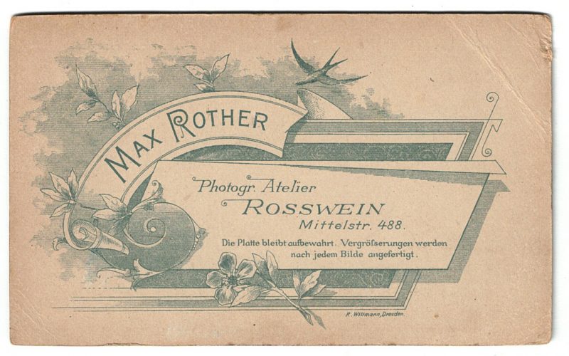 Coll_IE_5 CDV Etudiant Allemagne XIX - Rosswein - Allemagne - Mensur - Studentika - Escrime - 1898 - Balafre - Schmiss - Etudiants