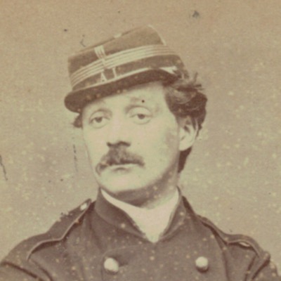 CDV Soldat Français - Mobile - Lyon - Second Empire - 3ème République - Officier - 1871 - Capitaine