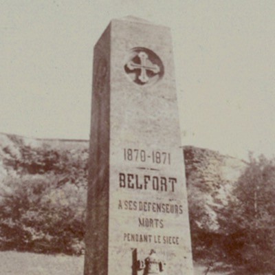 CDV Soldat Français - Mobiles - Belfort - Second Empire - 3ème République - Monument aux morts - Cimetière