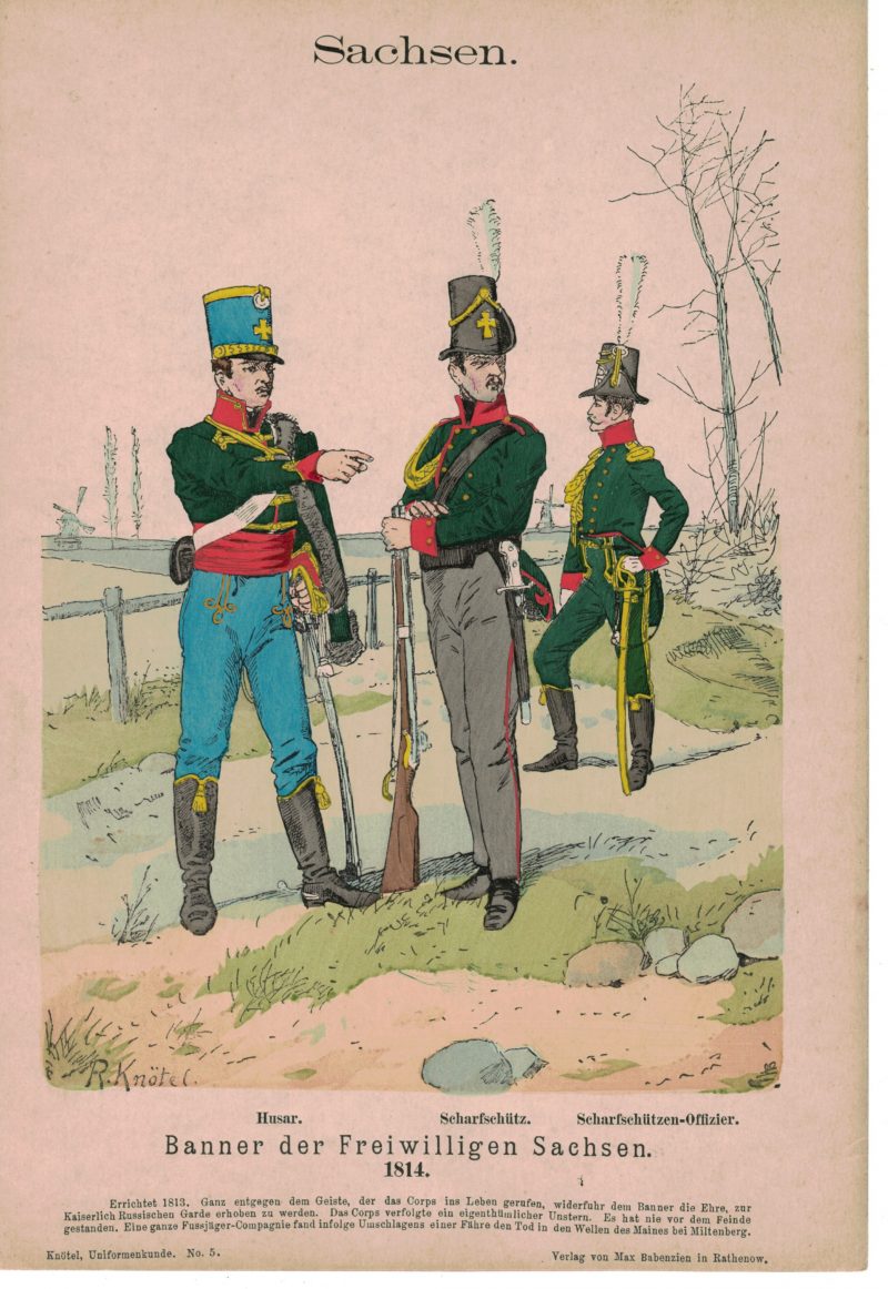 Uniformenkunde - Richard Knoetel - Volume 1 - Complet de ses 50 planches - Uniforme - Armée - Histoire uniforme.