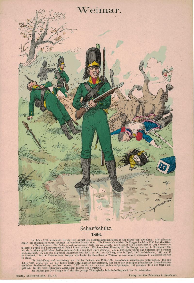 Uniformenkunde - Richard Knoetel - Volume 1 - Complet de ses 50 planches - Uniforme - Armée - Histoire uniforme.