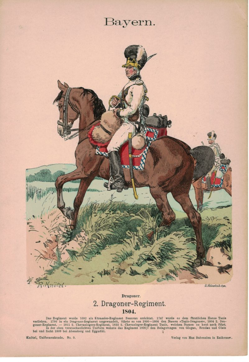Uniformenkunde - Richard Knoetel - Volume 1 - Complet de ses 50 planches - Uniforme - Armée - Histoire uniforme.