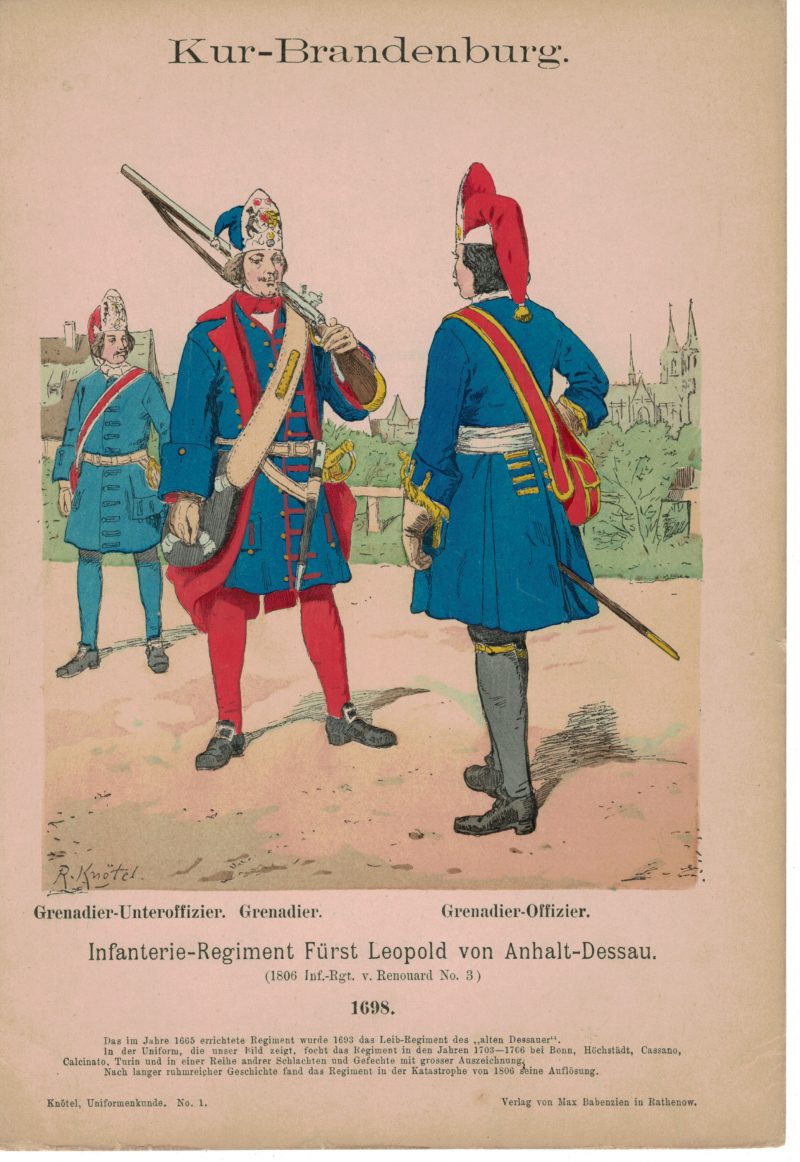 Uniformenkunde - Richard Knoetel - Volume 1 - Complet de ses 50 planches - Uniforme - Armée - Histoire uniforme.