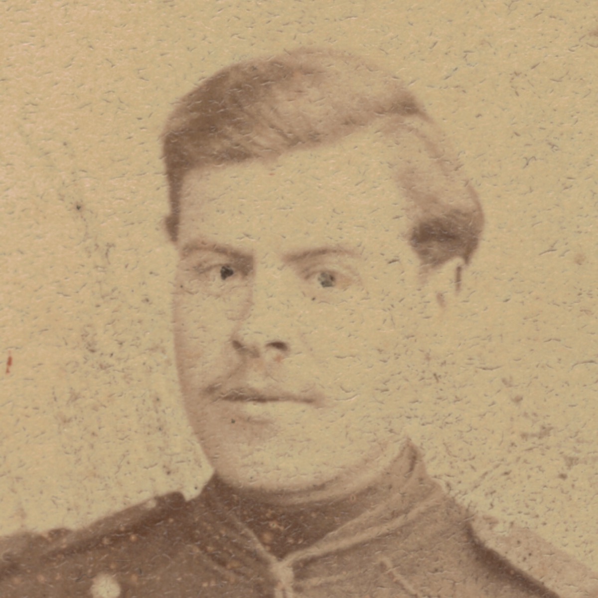 CDV Soldat Français - Artilleur - Uniforme - 2nd empire - Sabre - Shako