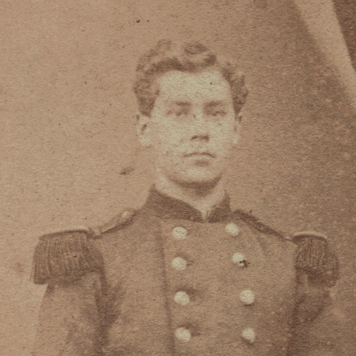 CDV Soldat Français - Infanterie - Uniforme - 2nd empire - Sabre - Shako