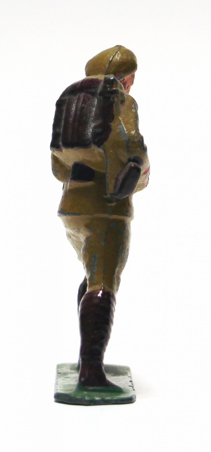 1 Ancienne Figurine Plomb Creux 1940/50 - Infanterie de Forteresse - Guerre 1940 - Armée Française - Peinture d'origine