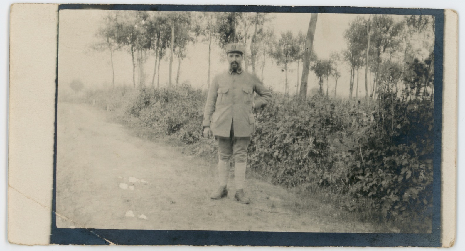8 Photos papier originale - Poilu - Territorial - Service 1915 - Guerre 14/18 - 44éme Régiment - Estafette - Armée Française