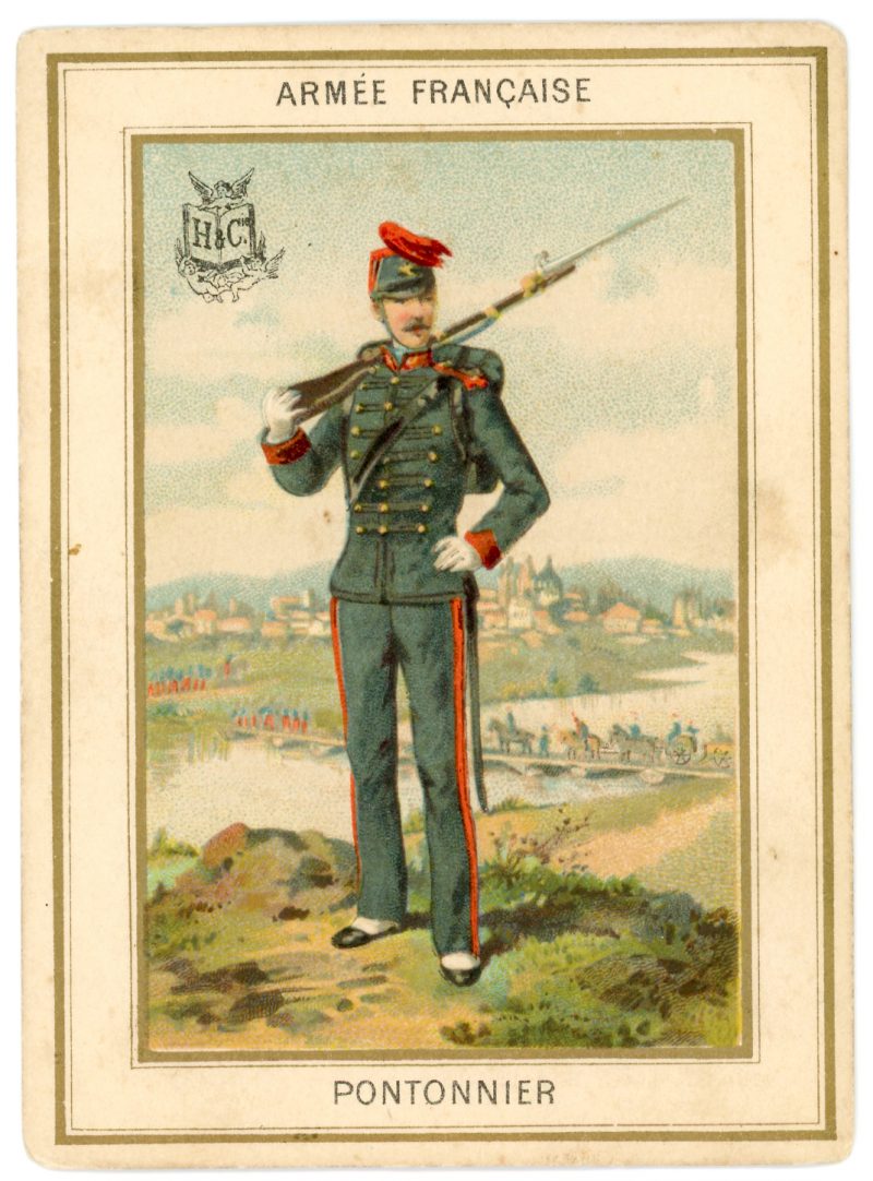 36 chromos imagerie - Armée Française - Uniforme -3ème République - Historique - Soldat - Infanterie - Légion d'honneur